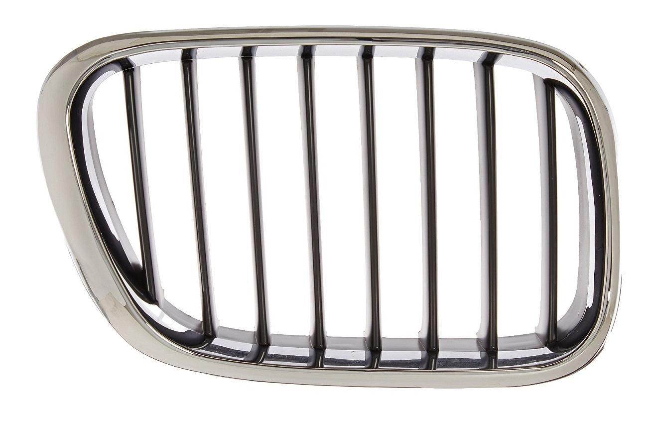 Calandre côté conducteur BMW X5 2000-2003 Chrome.Noir, BM1200152