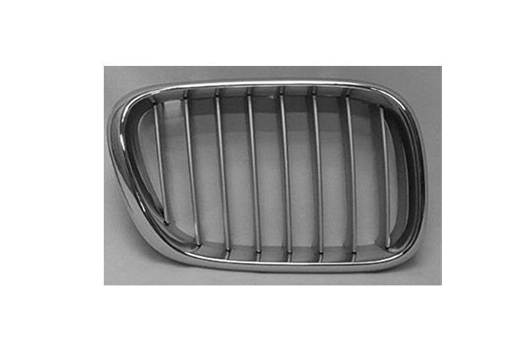 Calandre côté passager BMW X5 2000-2003 Chrome/Titan, BM1200155