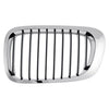 1999-2006 Bmw 3 Series Coupe Grille Driver Side Black With Chrome Trim