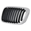 1999-2006 Bmw 3 Series Coupe Grille Driver Side Black With Chrome Trim