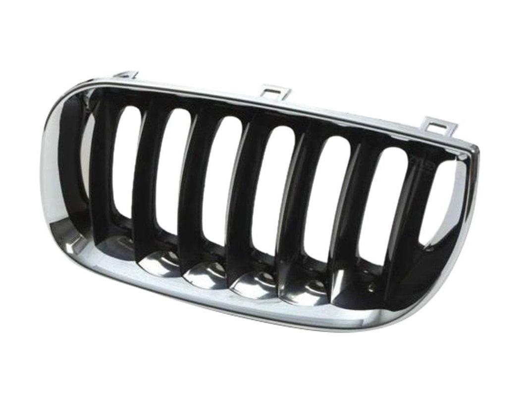 Calandre Côté Conducteur Bmw X3 2005-2006 Chrome.Noir , BM1200170