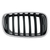 2007-2013 Bmw X5 Grille Passenger Side Chrome/Black