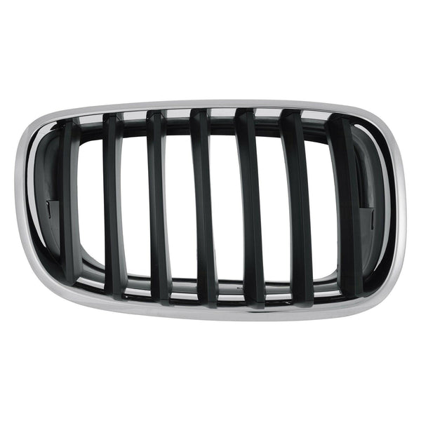 2007-2013 Bmw X5 Grille Passenger Side Chrome/Black