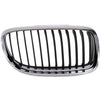 Grille Passenger Side Bmw 3 Series Sedan 2009-2011 Chrome/Black , Bm1200191U