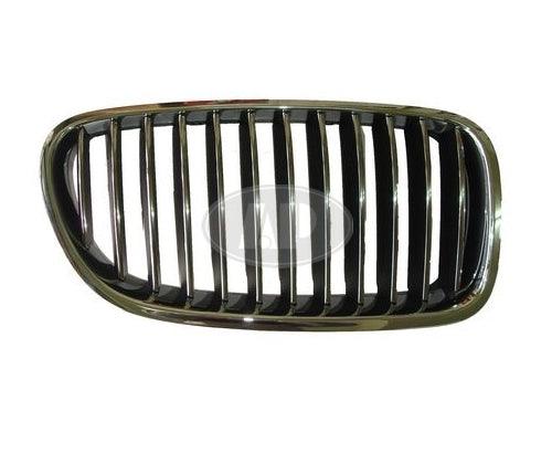 Calandre côté passager BMW Série 5 2011-2013 Berline chromée/noire sans vision nocturne, BM1200195