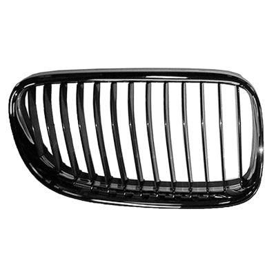 Calandre côté passager pour BMW Série 3 Coupé 2011-2013, chromée/noire, BM1200209