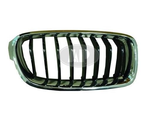 Calandre côté passager BMW Série 3 Berline 2012-2018 Chrome/Noir Sport, BM1200235