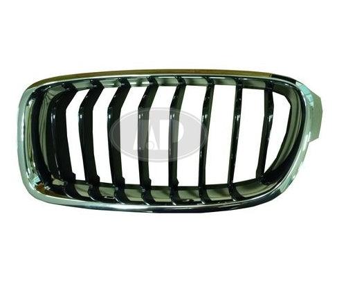 Calandre côté conducteur BMW Série 3 Touring 2014-2018 Chrome/Noir Sport, BM1200236