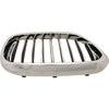 2017-2019 Bmw 5 Series Grille Passenger Side Chrome With 9 Bars With Out Luxurypkg/M-Pkg/Night Vision