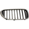 2017-2019 Bmw 5 Series Grille Passenger Side Chrome With 9 Bars With Out M-Pkg/Night Vision With Luxurypkg