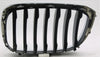 2019-2021 Bmw X4 Grille Passenger Side Matte Black With Chrome Frame With Out M-Pkg Base Model