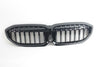 2019-2021 Bmw 330I Grille Gloss Black Frontmae With Black Slats Use With Camera/Sport Line With Out M-Pkg