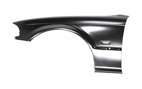 Aile avant gauche (côté conducteur) pour BMW Série 3 Cabriolet 2000-2002 avec emplacement pour feu de position latéral, BM1240125