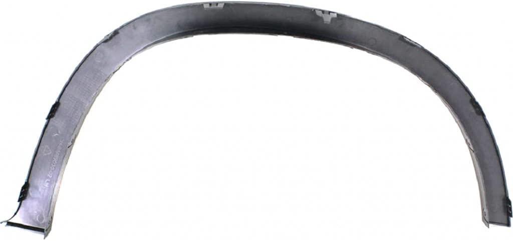 Moulure d'aile côté conducteur pour BMW X5 2007-2011 (noir mat) sans pack sport, BM1290100