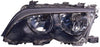 2002-2005 Bmw 3 Series Sedan Head Lamp Driver Side Halogen Black High Quality