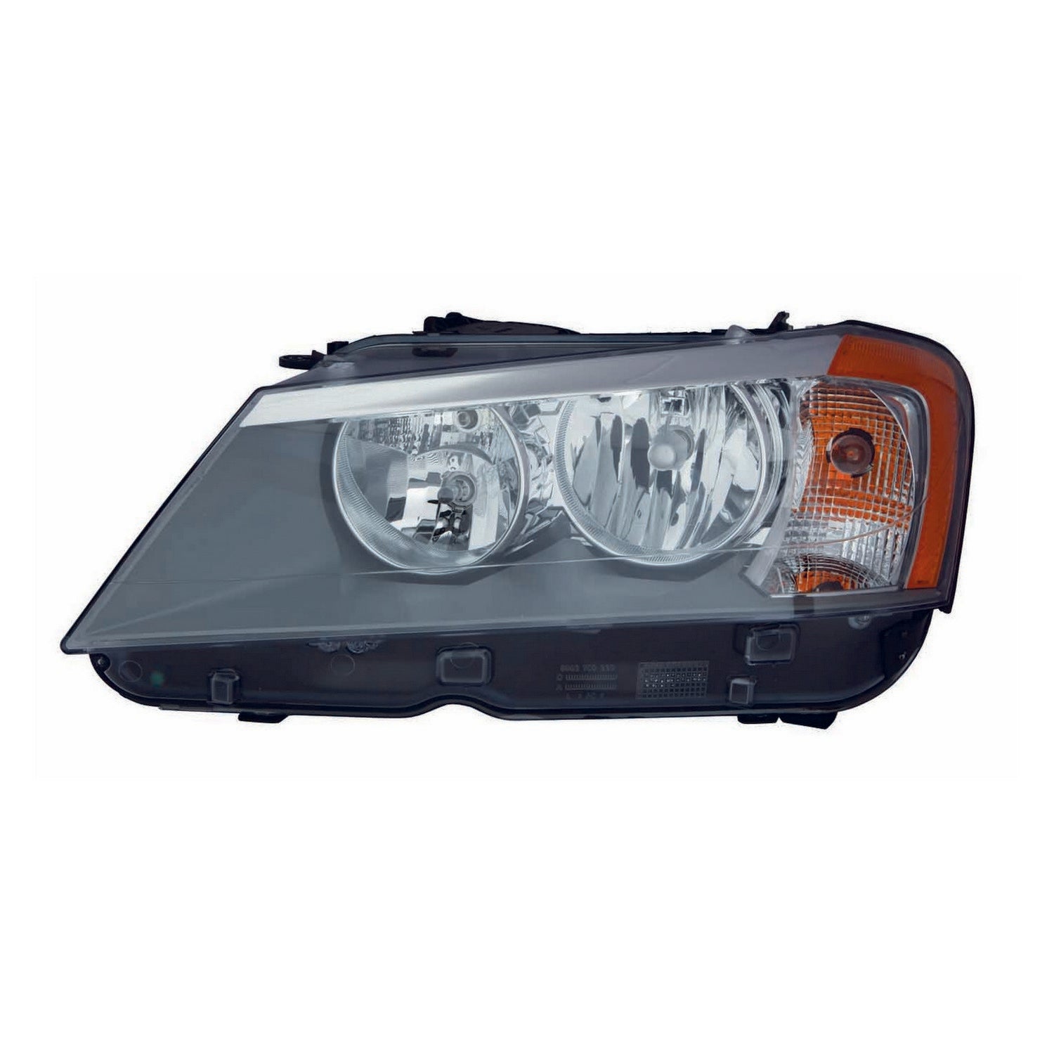 Phare avant gauche halogène pour BMW X3 2011-2014, référence BM2502170C - Hunt Parts