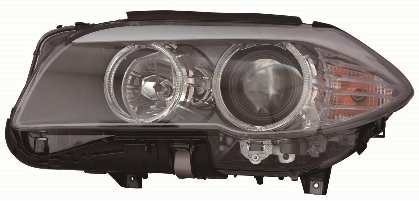 Phare avant gauche (côté conducteur) pour BMW Série 5 (2011-2013), sans réglage automatique, haute qualité, BM2502174