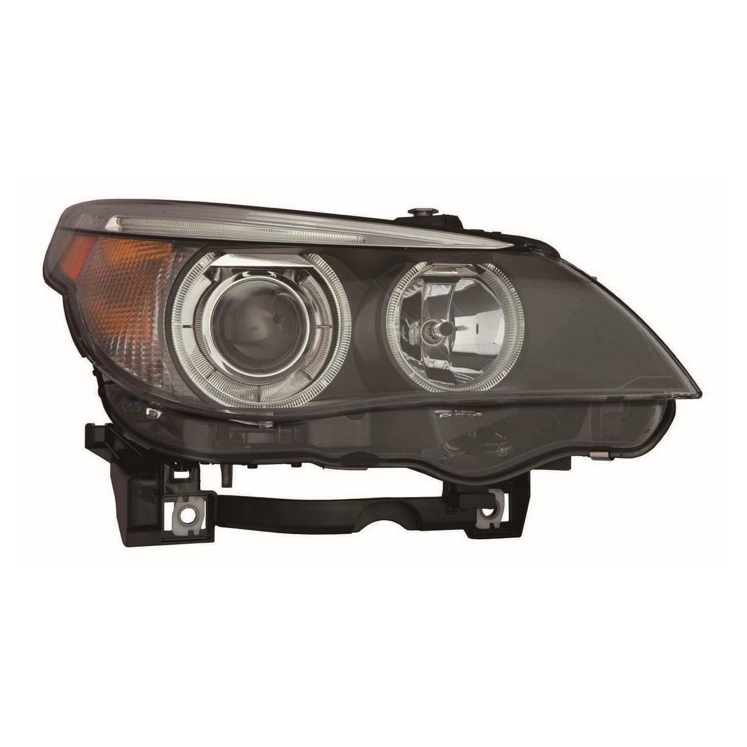 Phare avant côté passager BMW Série 5 2004-2007, ampoule HID sans réglage automatique, haute qualité, BM2503125