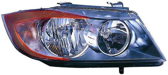 Head Lamp Passenger Side Bmw 3 Series Sedan 2006-2008 Capa