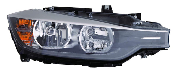 Head Lamp Passenger Side Bmw 3 Series Sedan 2012-2015 Halogen Capa , Bm2503169C