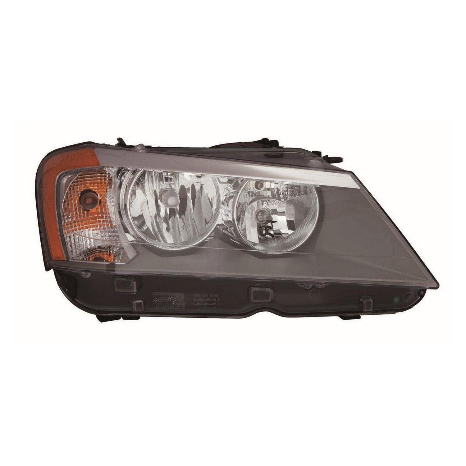 Phare avant côté passager pour BMW X3 2011-2014, halogène haute qualité, BM2503170