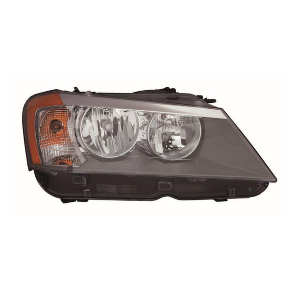 Head Lamp Passenger Side Bmw X3 2011-2014 Halogen Capa , Bm2503170C