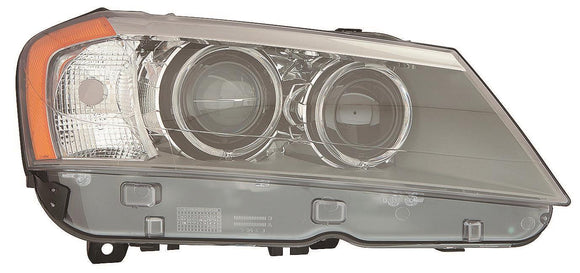 2011-2014 Bmw X3 Head Lamp Passenger Side Xenon With Out Adaptive Lamp High Quality