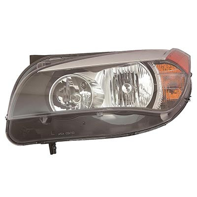 Head Lamp Driver Side Bmw X1 2013-2015 Halogen Capa , Bm2518151C