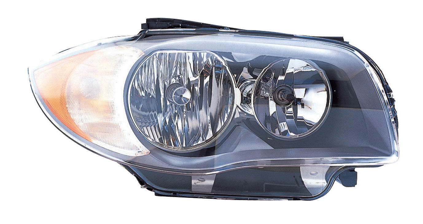 Phare avant côté passager, halogène, pour BMW Série 1 (2008-2011), référence BM2519118C - Hunt Parts