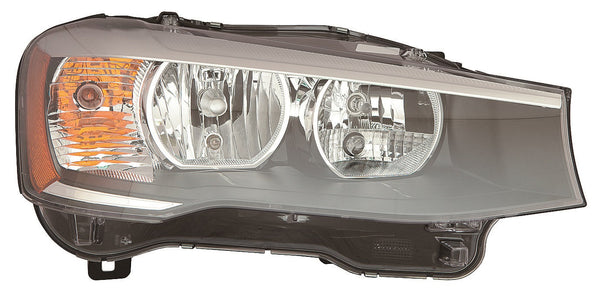 Head Lamp Passenger Side Bmw X4 2015-2018 Halogen Capa , Bm2519142C