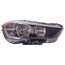 Head Lamp Passenger Side Bmw X1 2015-2019 Halogen Lens/Housing Capa , Bm2519173C