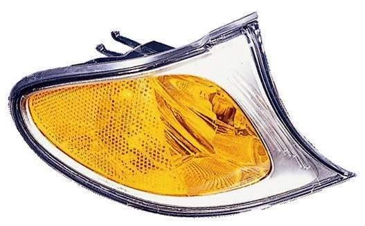 Feu de position latéral côté passager pour BMW Série 3 Berline 2002-2005, couleur ambre, avec enjoliveur chromé, haute qualité, BM2521110