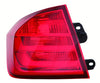 Tail Lamp Driver Side Bmw 3 Series Sedan 2012-2015 Capa