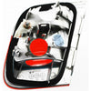 2002-2005 Bmw 3 Series Sedan Trunk Lamp Driver Side (Back-Up Lamp) Clear/Red Lens High Quality