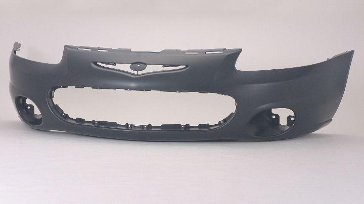 Pare-chocs avant apprêté pour Chrysler Sebring Cabriolet 2001-2003 avec emplacement pour feu antibrouillard, CH1000317