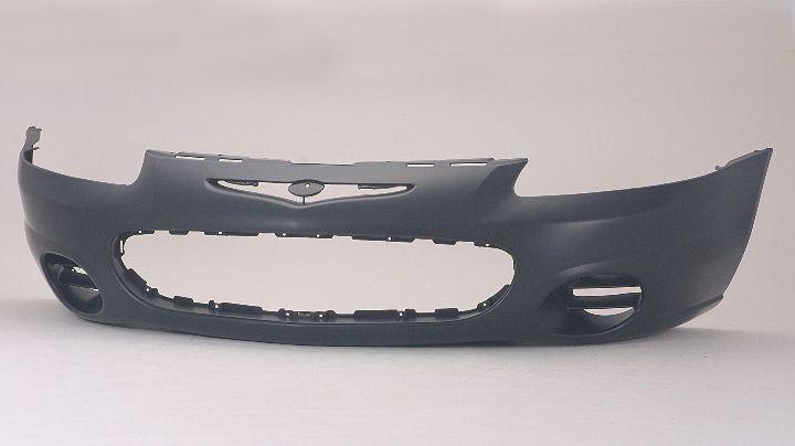 Pare-chocs avant apprêté pour Chrysler Sebring Cabriolet 2001-2003, sans emplacement pour antibrouillard, CH1000318
