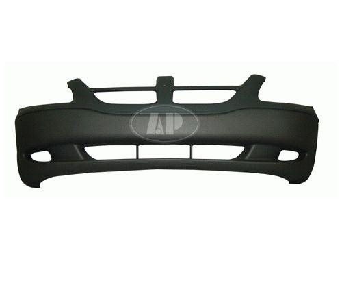 Pare-chocs avant supérieur Dodge Caravan 2001-2004 Base-Se, partie inférieure apprêtée et texturée, CH1000327