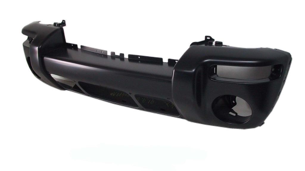 Pare-chocs avant Jeep Liberty 2002-2004, modèle Renegade apprêté noir, avec trou pour applique centrale, CH1000335