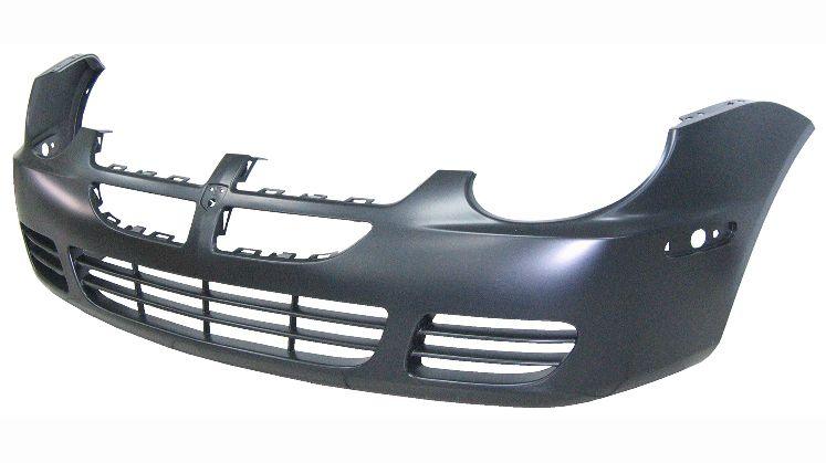 Pare-chocs avant Dodge Neon 2003-2005 apprêté, sans emplacement pour antibrouillard, sans SRT-4, CH1000379