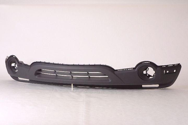 Pare-chocs inférieur avant Chrysler Pacifica 2004-2006, gris mat texturé, avec emplacement pour feu antibrouillard, CH1000382