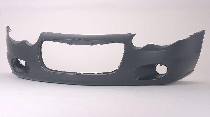 Pare-chocs avant apprêté pour Chrysler Sebring Cabriolet 2004-2006 avec emplacement pour feu antibrouillard, CH1000400