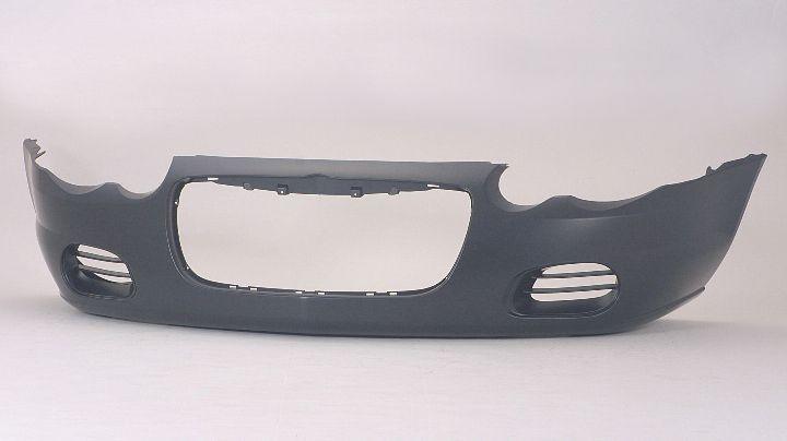 Pare-chocs avant apprêté pour Chrysler Sebring Cabriolet 2004-2006, sans emplacement pour antibrouillard, CH1000401