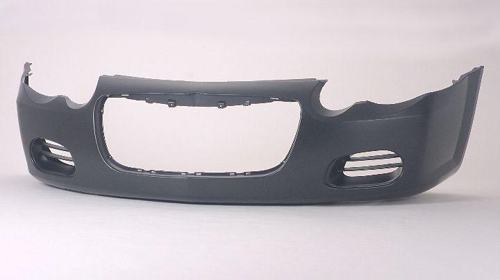 Pare-chocs avant Chrysler Sebring Sedan 2004-2006 apprêté, sans emplacement pour antibrouillard ni cache lave-phares, CH1000405C