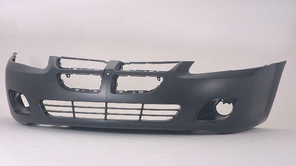 2004-2006 Dodge Stratus Sedan Bumper Front With Fog Lamp Hole