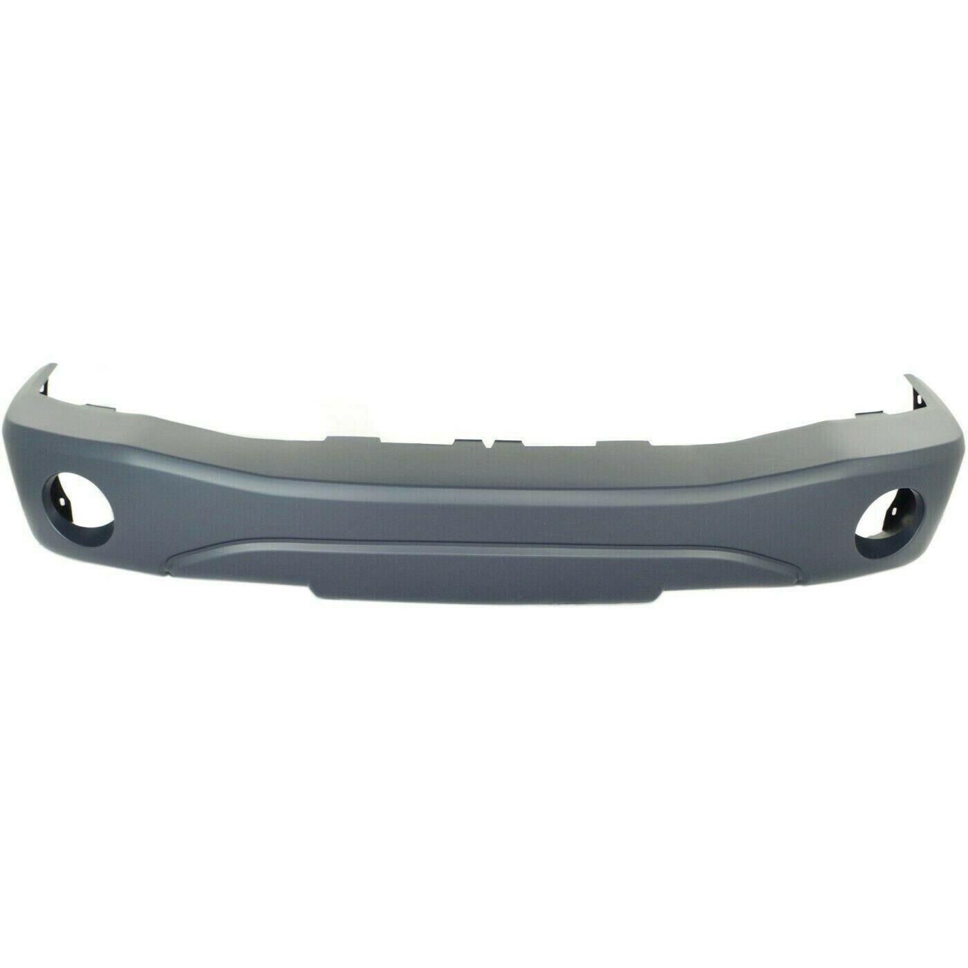 Pare-chocs avant apprêté pour Dodge Durango 2004-2006 avec emplacement pour phare antibrouillard, CH1000418