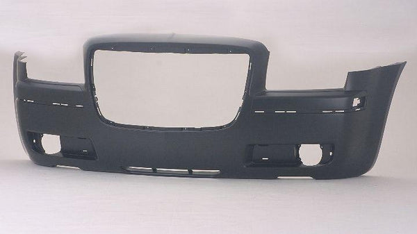 2005-2010 Chrysler 300 Bumper Front Primed 3.5L With Fog Lamp Hole Touring/Ltd Model Capa