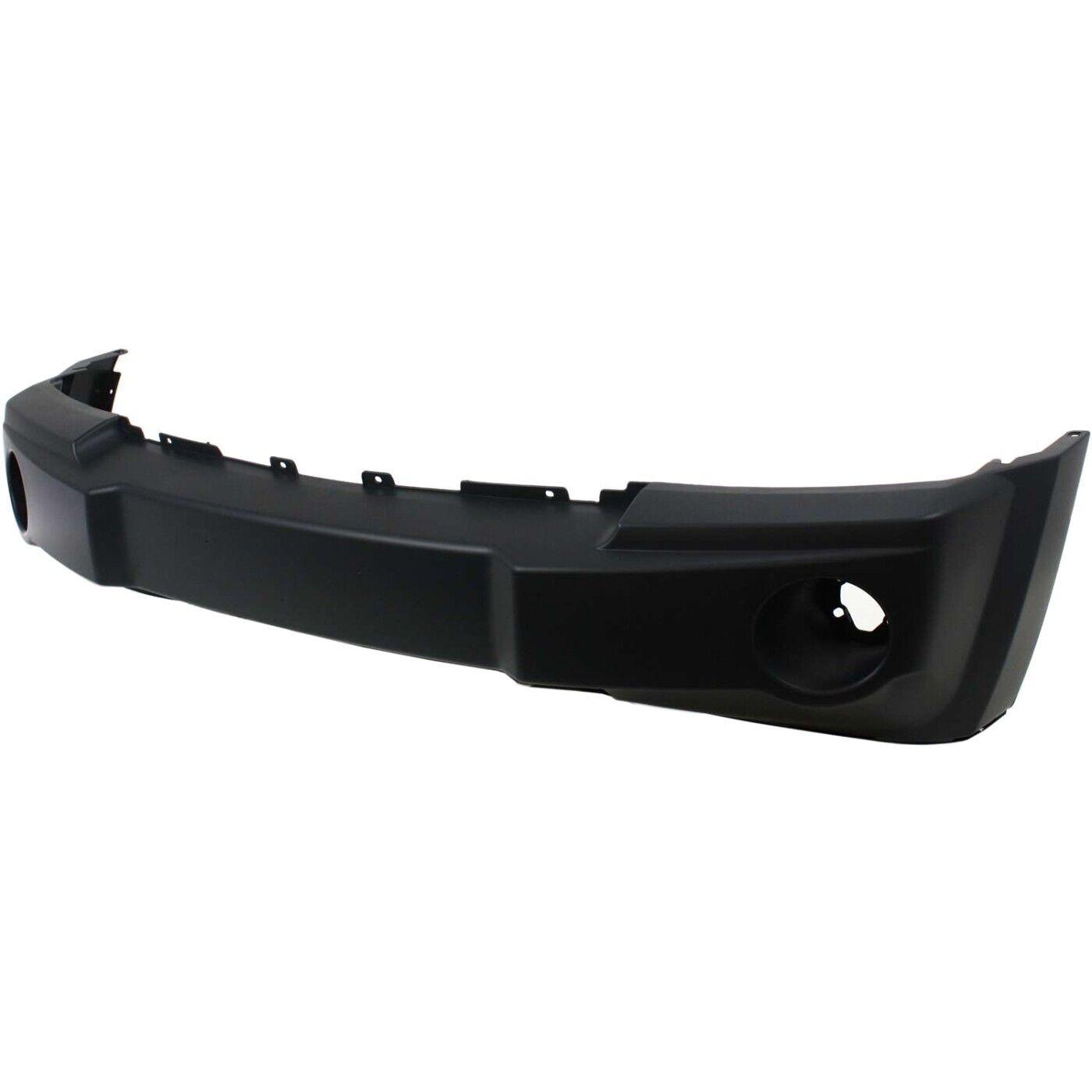 Pare-chocs avant apprêté pour Jeep Grand Cherokee 2005-2007 avec insert chromé (sauf SRT-8), CH1000450