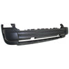 2005-2007 Jeep Liberty Bumper Front With Tow Hook Textured Dark Gray