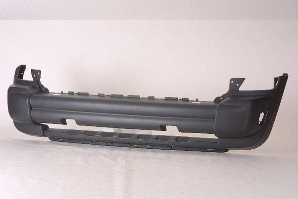 2005-2007 Jeep Liberty Bumper Front With Tow Hook Textured Dark Gray Capa