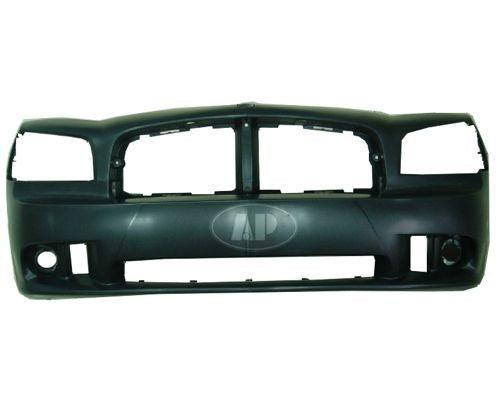 Pare-chocs avant apprêté pour Dodge Charger 2006-2010 avec logo SRT-8, CH1000464